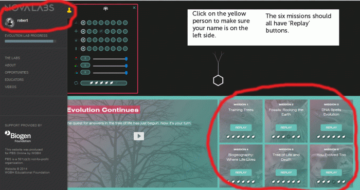 Nova labs the evolution lab answer key