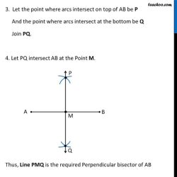 Perpendicular bisector line segment construction ab cd given above onlinemath4all figure